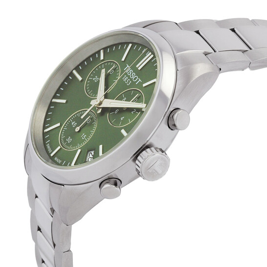Relógio Tissot PR 100 Cronógrafo Quartzo Verde Masculino T150.417.11.091.00