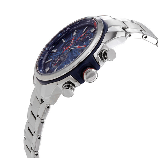 Relógio Citizen Marvel Spider-Man Eco-Drive Cronógrafo Azul Masculino CA0429-53W