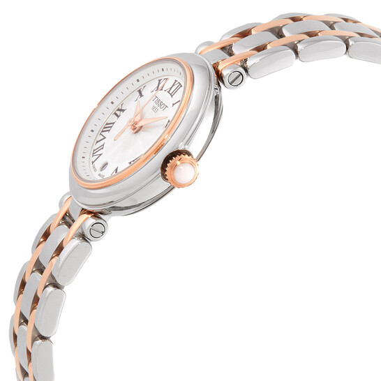 Relógio Tissot Bellissima Small Quartzo Branco Bicolor Feminino T126.010.22.013.01