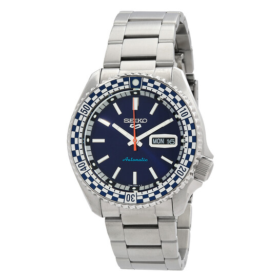 Relógio Seiko 5 Sports Edição Especial Automático Azul Masculino SRPK65K1