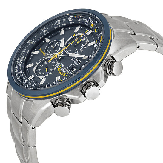 Relógio Citizen Eco-Drive Blue Angels Cronógrafo Masculino AT8020-54L