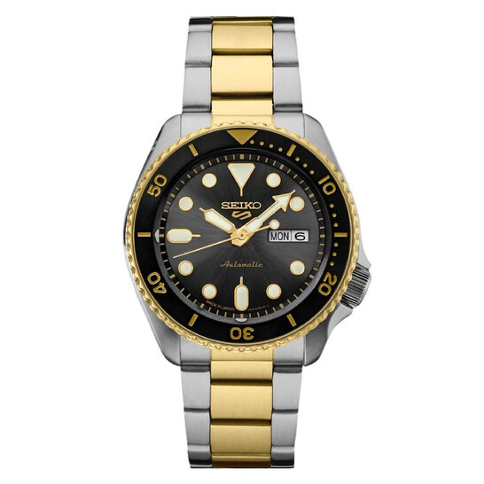 Relógio Seiko 5 Sports Automático Carvão Masculino SRPK22