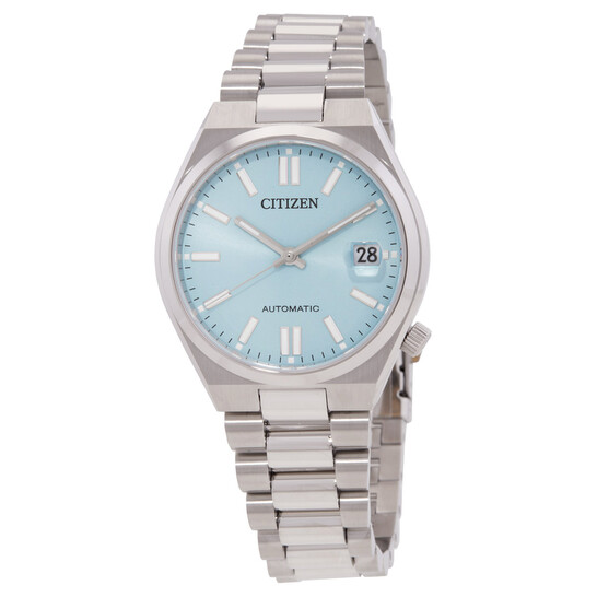 Relógio Citizen Tsuyosa Automático Azul Gelo NJ0200-50L