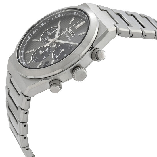Relógio Seiko Sport Cronógrafo Quartzo Cinza Masculino SSB455P1