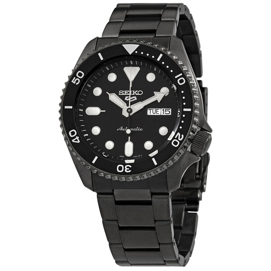 Relógio Seiko 5 Sports Automático Preto Masculino SRPD65K1