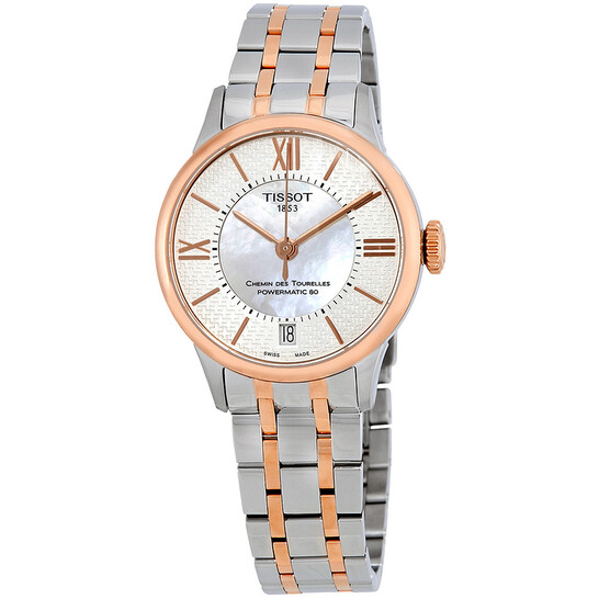 Relógio Tissot Chemin Des Tourelles Madrepérola Feminino T099.207.22.118.01