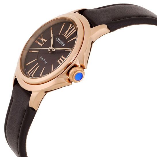 Relógio Citizen L Ceci Eco-Drive Marrom Feminino EM1163-09X