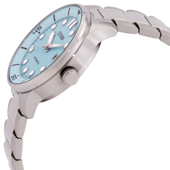 Relógio Citizen Mecânico Automático Azul Masculino NJ0191-83M