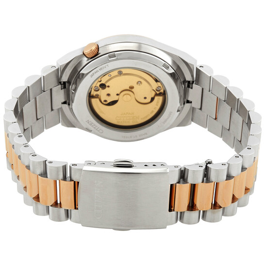 Relógio Citizen Tsuyosa Automático Preto Bicolor Masculino NJ0154-80H