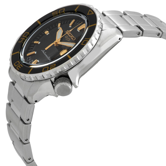 Relógio Seiko 5 Sports SKX Automático Preto Masculino SRPK99K1