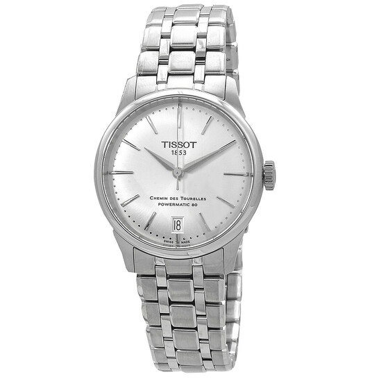 Relógio Tissot Chemin Des Tourelles Automático Prata Feminino T139.207.11.031.00