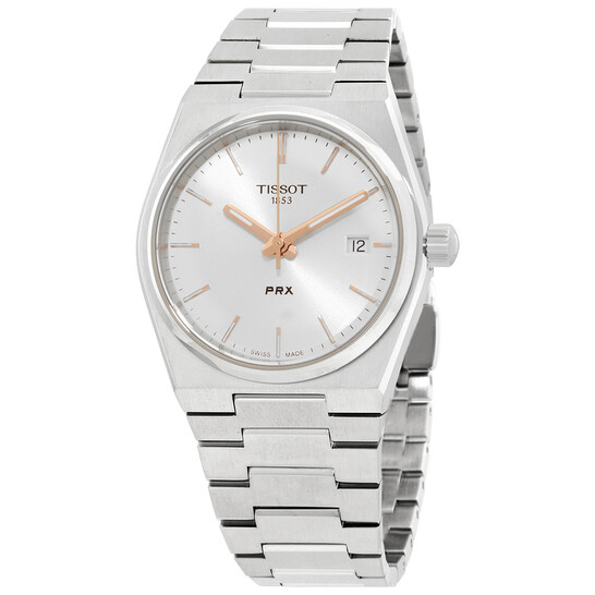 Relógio Tissot PRX Quartzo Prata Feminino T1372101103100