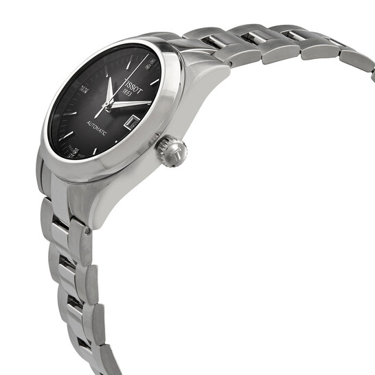 Relógio Tissot T-My Lady Automático Diamante Antracite Feminino T132.007.11.066.00