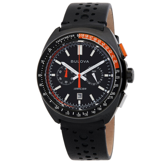 Relógio Bulova Racer Cronógrafo Quartzo Preto Masculino 98B428
