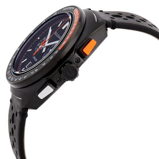 Relógio Bulova Racer Cronógrafo Quartzo Preto Masculino 98B428