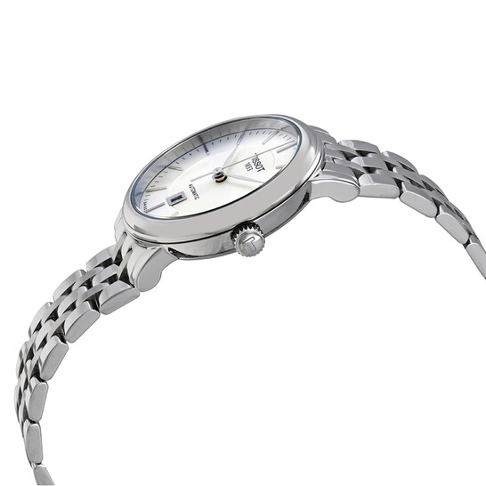 Relógio Tissot Carson Automático Prata Feminino T122.207.11.031.00