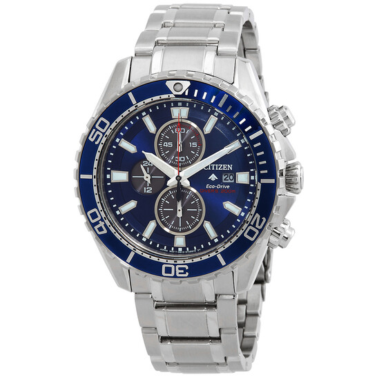 Relógio Citizen Promaster Diver Diamante Azul Masculino CA0710-58L