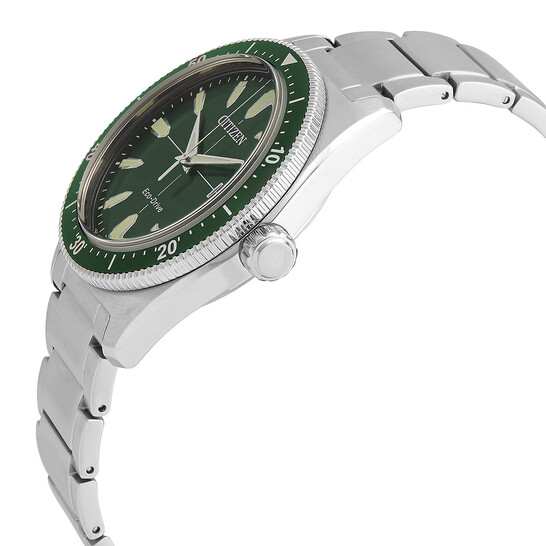 Relógio Citizen Eco-Drive Verde Masculino AW1598-70X