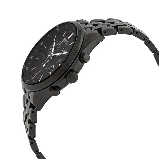 Relógio Citizen Eco-Drive Cronógrafo Preto Masculino AT2145-86E