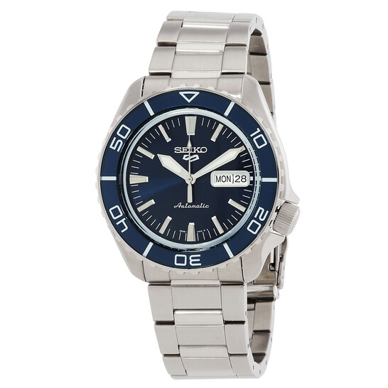 Relógio Seiko 5 Sports SKX Automático Azul Masculino SRPK97K1