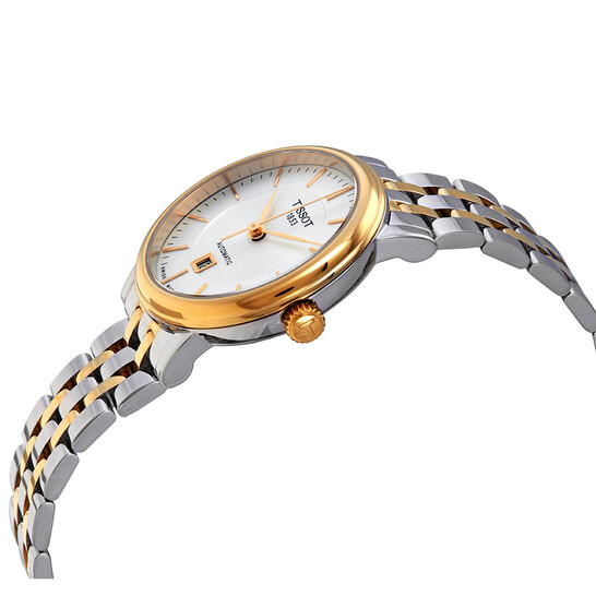 Relógio Tissot Carson Automático Prata Feminino T122.207.22.031.00