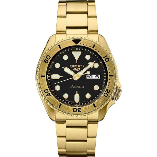 Relógio Seiko 5 Sports Automático Preto Masculino SRPK18