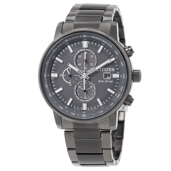 Relógio Citizen Eco-Drive Cronógrafo Cinza Masculino CA0847-88H