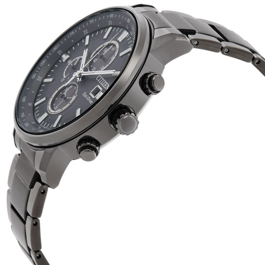 Relógio Citizen Eco-Drive Cronógrafo Cinza Masculino CA0847-88H