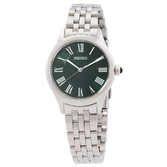 Relógio Seiko Classic Quartzo Verde Feminino SUR611P1
