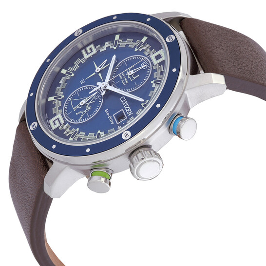 Relógio Citizen Luke Skywalker Cronógrafo Azul Masculino CA0768-07W