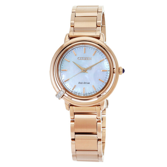 Relógio Citizen L Eco-Drive Madrepérola Feminino EM1093-61D