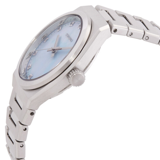Relógio Seiko Quartzo Madrepérola Azul Feminino SUR603P1