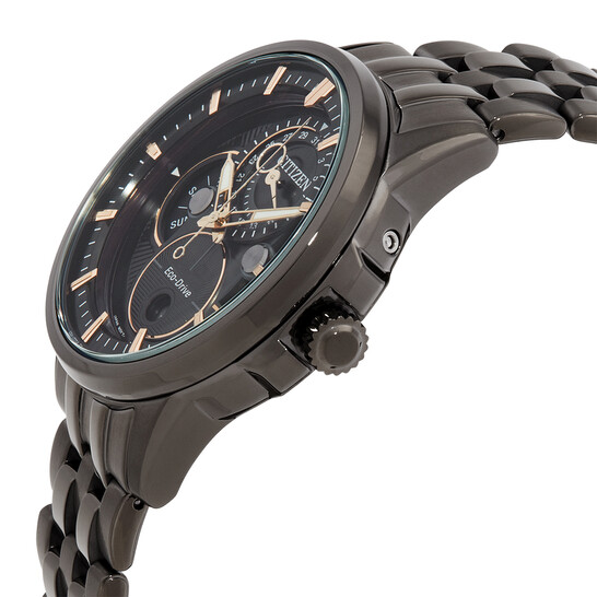Relógio Citizen Calendrier Multifunção Preto Masculino BU0057-54E