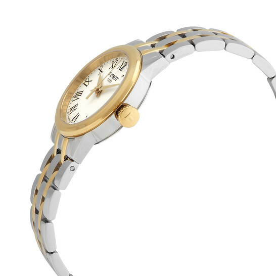Relógio Tissot Classic Dream Quartzo Marfim Feminino T129.210.22.263.00