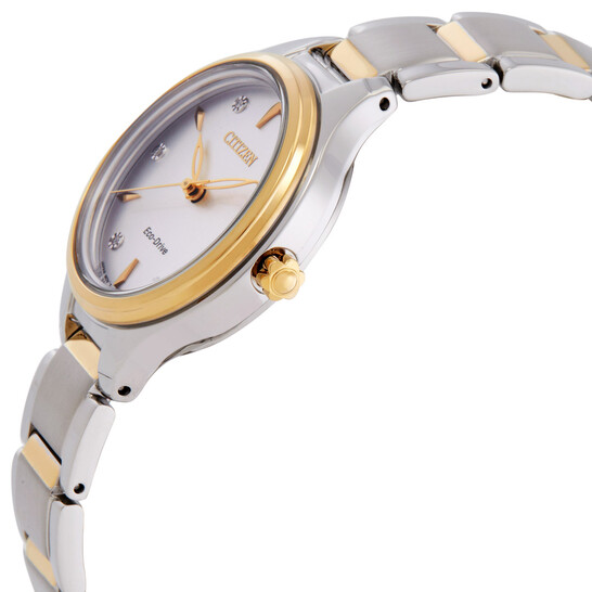 Relógio Citizen Diamante Prata Feminino FE2104-50A