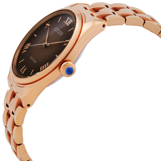 Relógio Citizen L Classic Eco-Drive Marrom Feminino EM1143-81Z