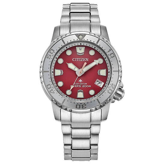 Relógio Citizen Promaster Dive Vermelho Feminino EO2027-50Z