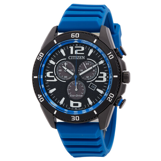 Relógio Citizen Brycen Cronógrafo Preto Masculino AT2586-05E