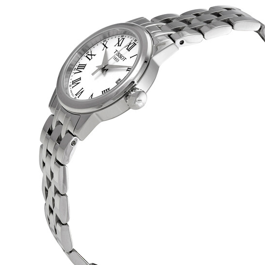 Relógio Tissot Classic Dream Quartzo Branco Feminino T129.210.11.013.00