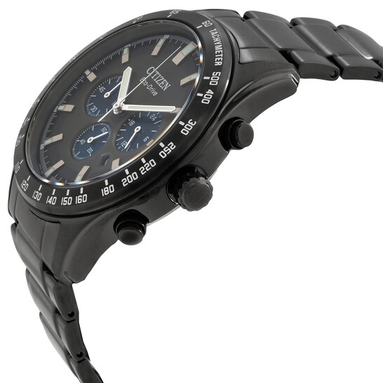 Relógio Citizen Eco-Drive Cronógrafo Preto Masculino CA4677-50H