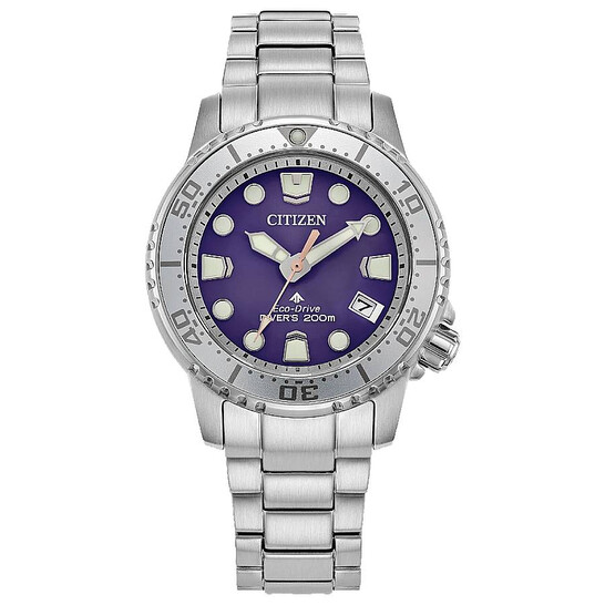 Relógio Citizen Promaster Dive Roxo Feminino EO2027-50X