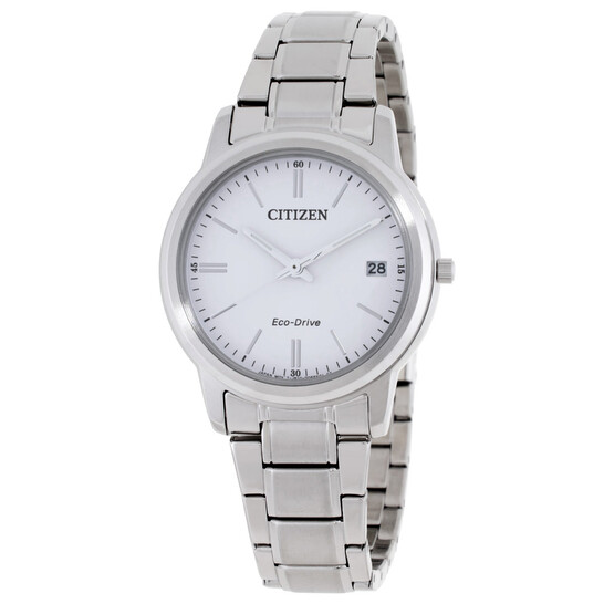 Relógio Citizen Eco-Drive Branco Feminino FE6018-58A