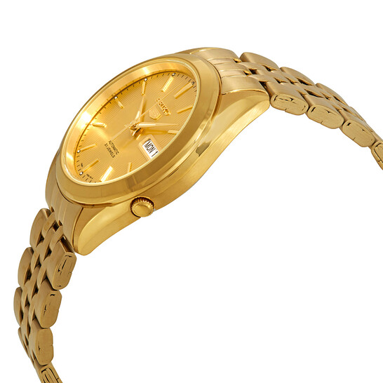 Relógio Seiko Series 5 Automático Dourado Masculino SNKL28
