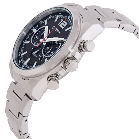 Relógio Citizen Eco-Drive Cronógrafo Preto Masculino CA4640-50E