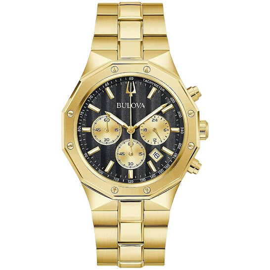Relógio Bulova Prestige Cronógrafo Quartzo Preto 97B232