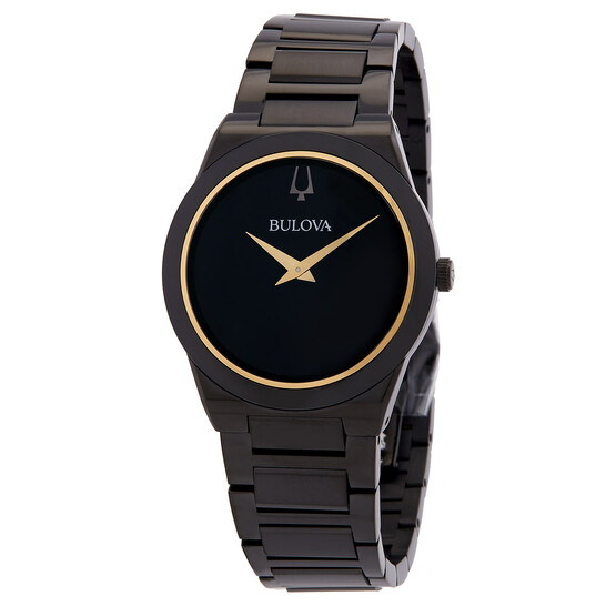 Relógio Bulova Millennia Quartzo Preto Masculino 98A313