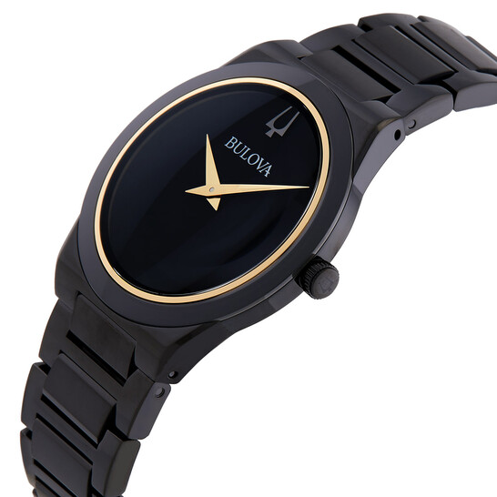 Relógio Bulova Millennia Quartzo Preto Masculino 98A313