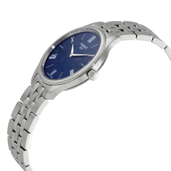 Relógio Tissot Tradition 5.5 Quartzo Azul Feminino T063.209.11.048.00