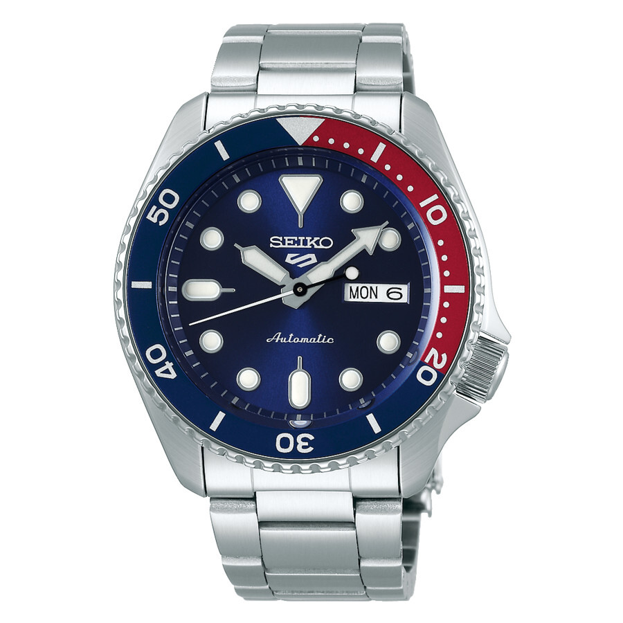 5 Automatic Blue Dial Pepsi Bezel 's