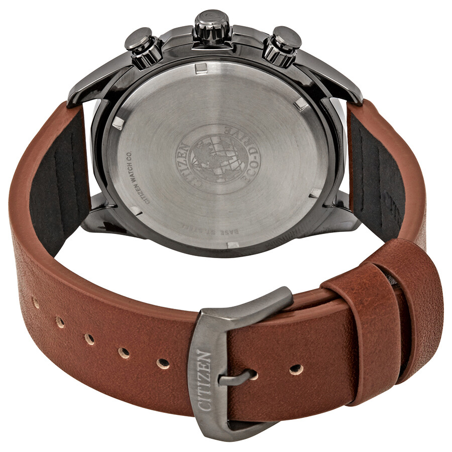 AR Eco-Drive Chronograph Black Dial 's